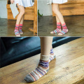 Hot sale ladies crew warm fuzzy custom winter wool socks